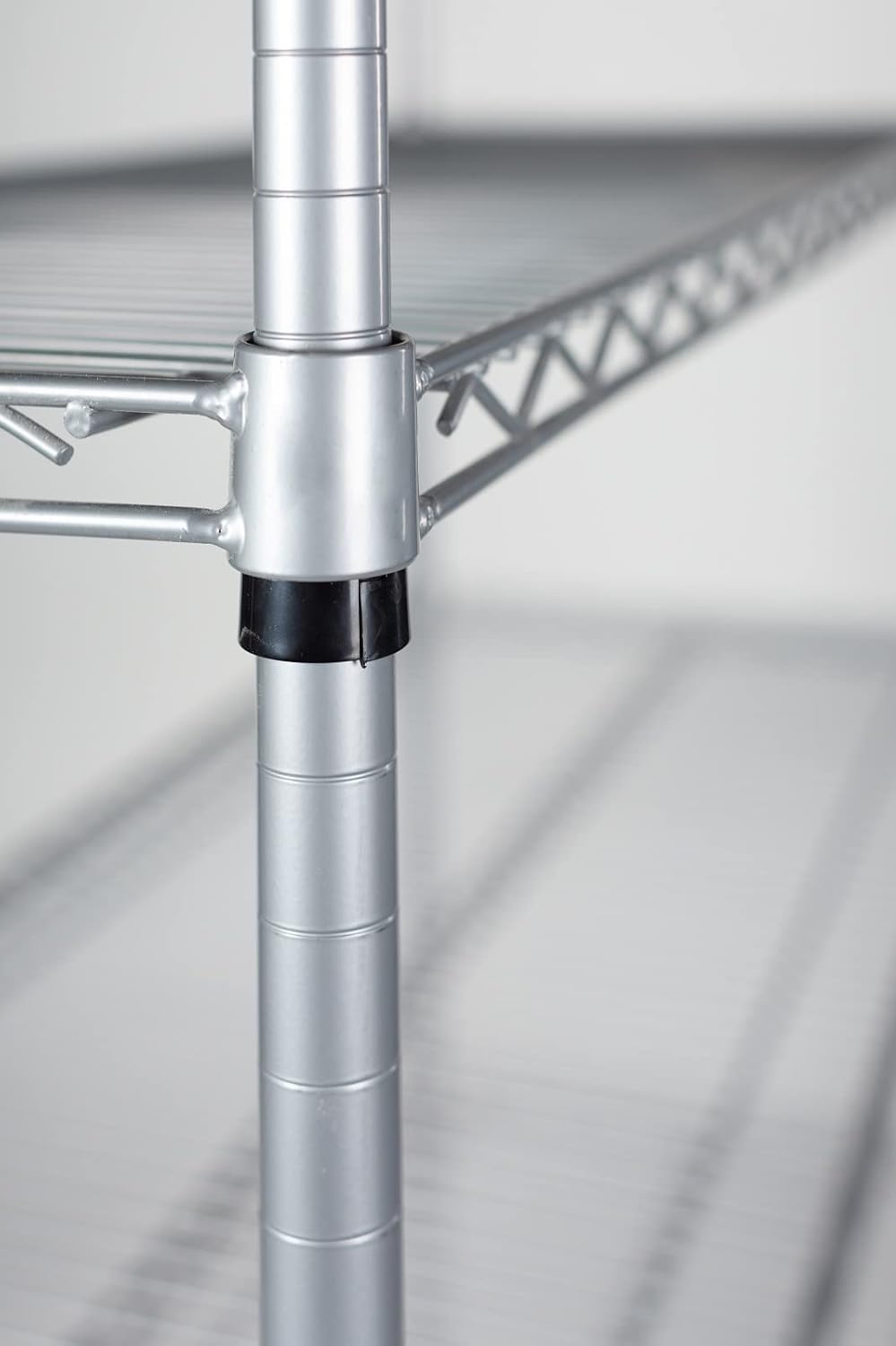 Omega 18" Deep x 42" Wide x 36" High 3 Tier Gray Starter Shelving Unit