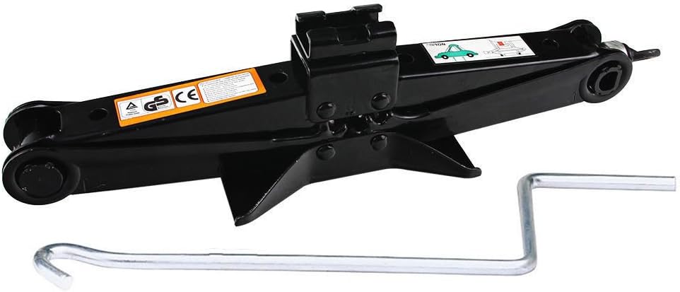 for Chevy Silverado 1500 /GMC Sierra 1500 Spare Tire Iron Tools Wrench Kit Replace 22969377 20782708 & Scissor Car Jack Wind Up Lift 2 Ton Capacity