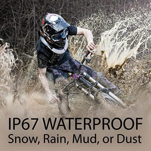 Cardo Packtalk Outdoor Helmet Communication System for Skiing, Snowboarding, Mountain Biking, Cycling and Other Outdoor Activities