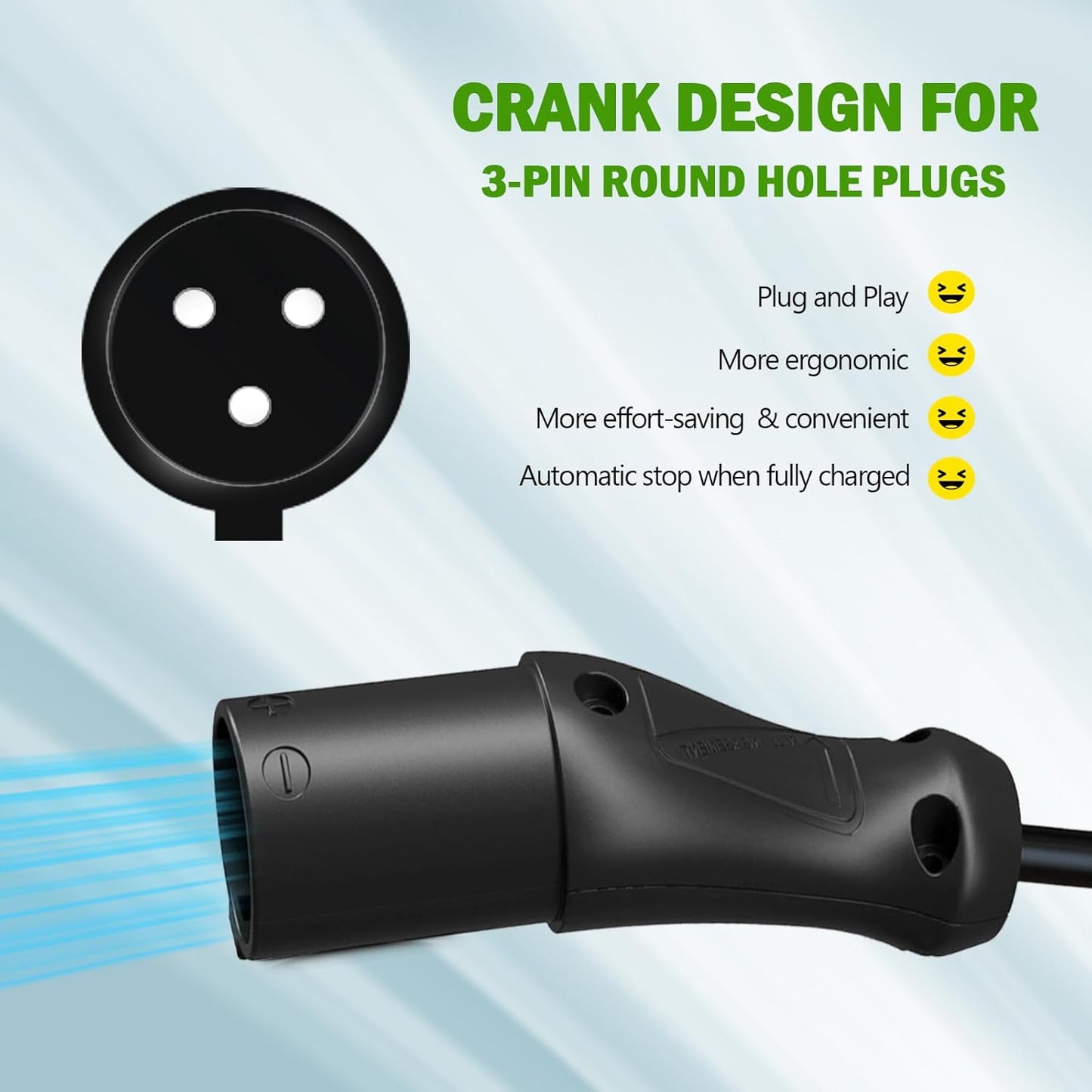 Golf Cart Charger 48 Volt Club Car with LED Visual Charging Display, IP67 15A Golf Cart Battery Charger for Club Car Precedent & DS Lead Acid Battery, 3-Pin Round Plug Cable, Club Car Accessories, Red