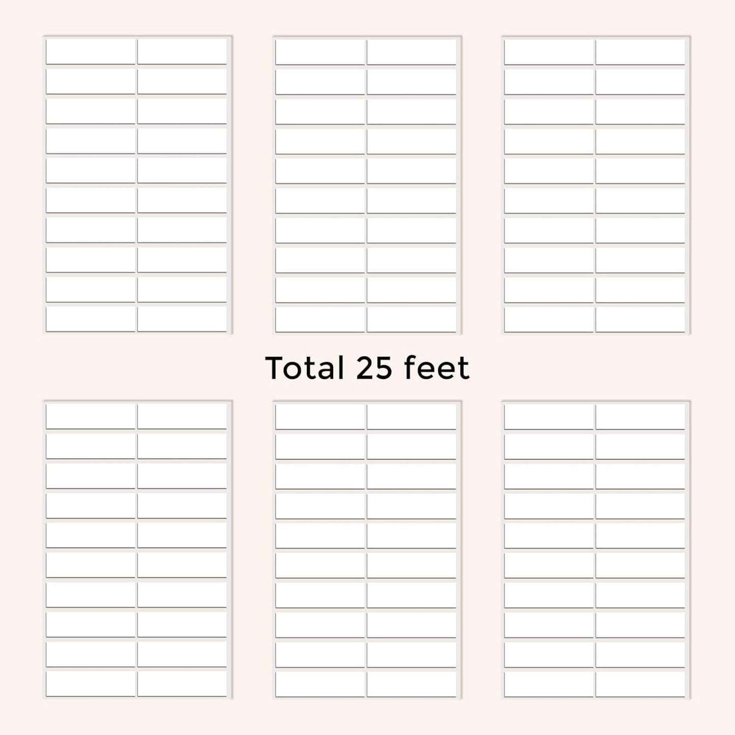 120pcs Adhesive Strips Double Sided Tape Wall Nano Sticky Dots Mounting Putty Two Sided Museum Putty Sticky Tack No Traces - Crafts Poster Decoration Picture Hanging Crafting Party - 0.8"*2.6" Strips