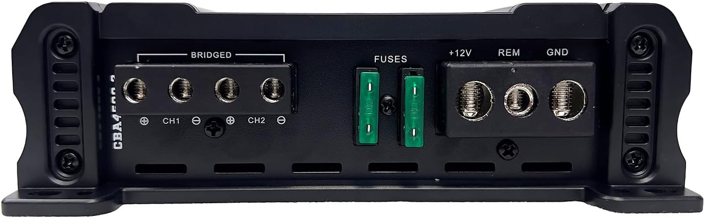 Orion Cobalt Series CBA4500.2 High Efficiency 2-Channel Class A/B Amplifier for Car Audio Stereo - 4500W Output, 2/4 Ohm Stable, Adjustable Low/High Pass, Bass Boost, MOSFET Power Supply