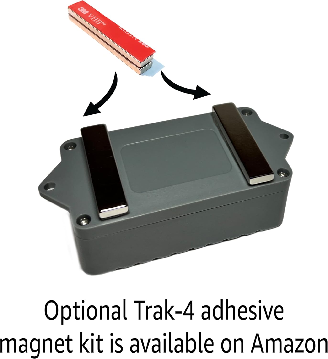 Trak-4 GPS Tracker for Vehicles, Assets, Equipment. Long Battery Life, Waterproof, Global Tracking. Low-Cost Subscription Required.