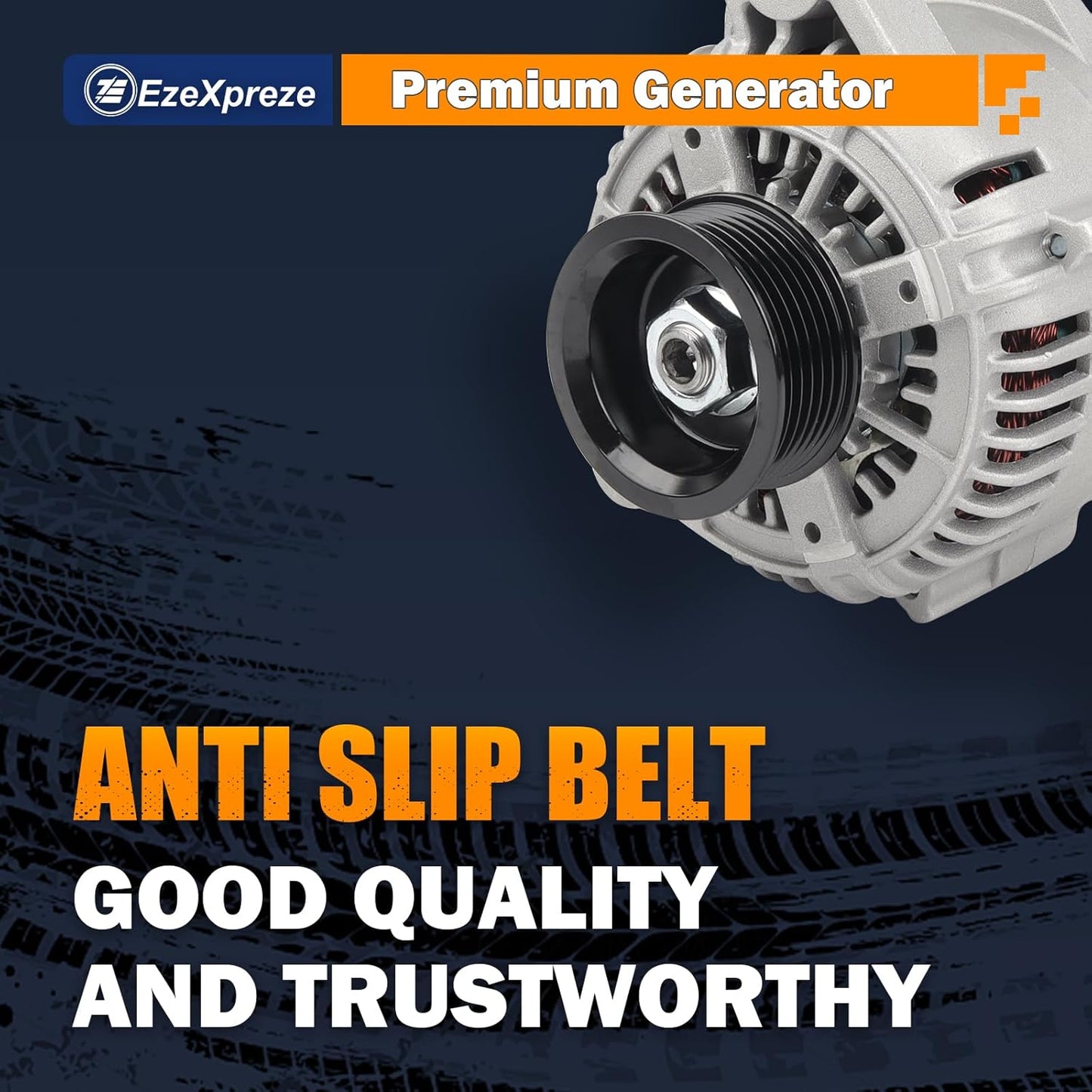 Ezexpreze Alternator Replacement 13806 New for 98-03 Toyota Sienna 3.0 V6, 1998 2000 2001 2002 2003 98 99 00 01 02 03 270600A030 AND0181 40052051 27060-0A040 27060-0A040-84 27060-20090 27060-20090-84