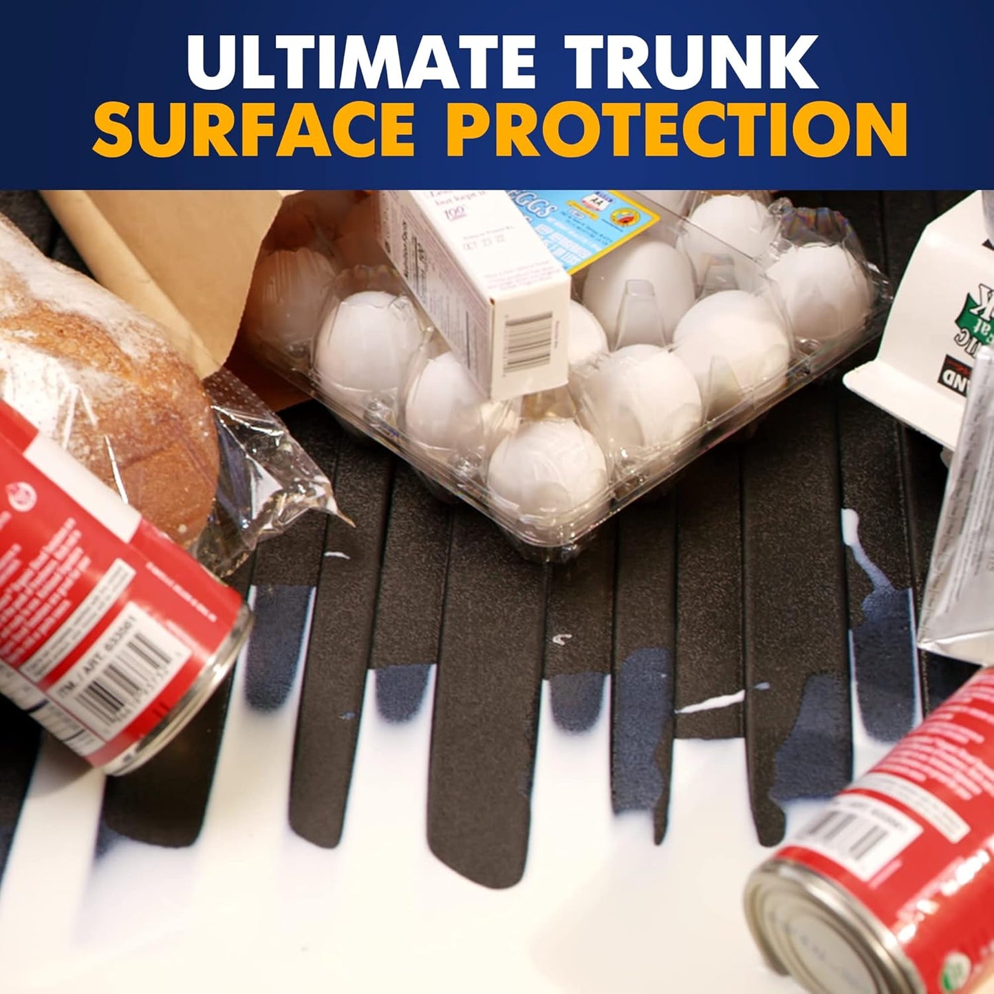 Premium Cargo Liner for Teslа Model 3 AWD Long Range RWD 2017-2019 - 100% Protection - Custom Fit Car Trunk Mat - Easy-to-Wash & All-Season Black Cargo Mat - 3D Shaped Laser Measured Trunk Liners