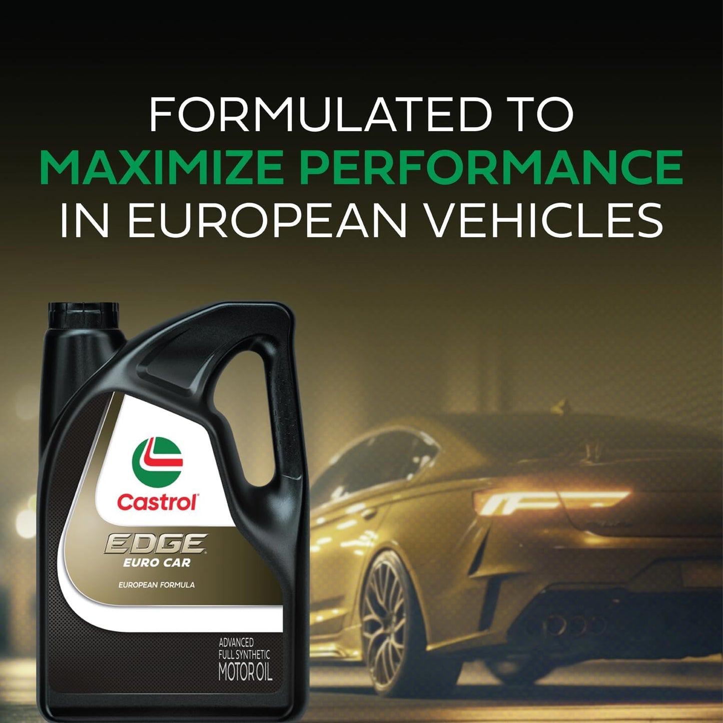 Castrol EDGE Euro 5W-30 A3/B4 European Advanced Full Synthetic Motor Oil, 5 Quarts, Pack of 3