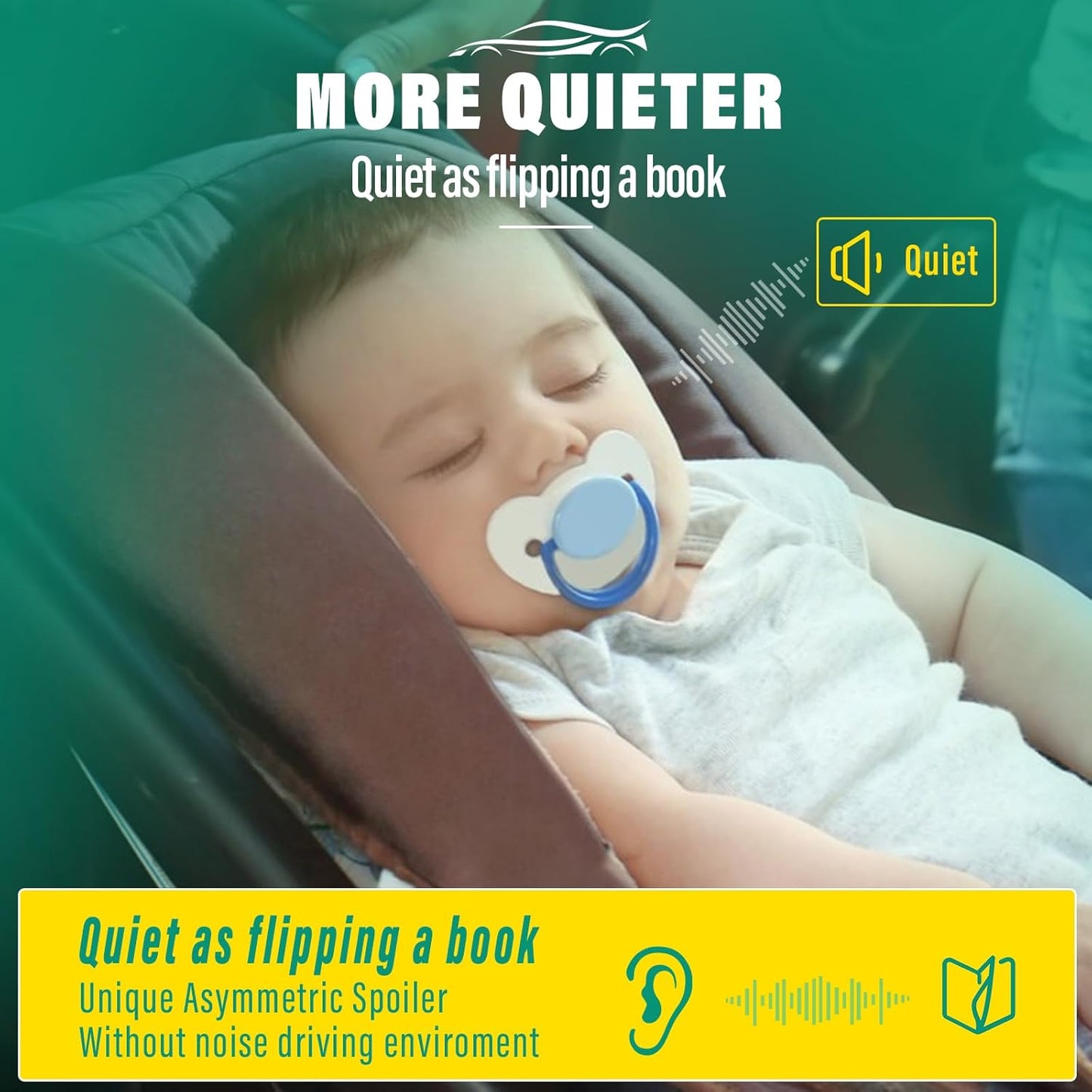 24" 21" 13" Windshield Wiper Blades Replacement for Chevy Chevrolet Traverse 2012 2013 2014 2015 2016 2017 Premium All Weather Front Rear Wipers Set - OEM Quality (Pack of 3)