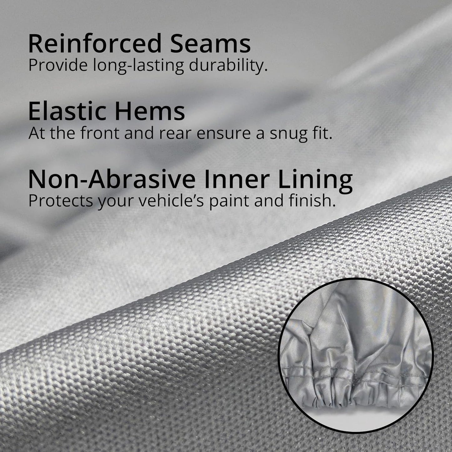 Car Covers Weatherproof Max Truck Cover & Warranty Compatible with Ford 1961-2022 F-450 Crew Cab ~8' & Shell– Outdoor Cover, Prevents Theft with Cable Lock