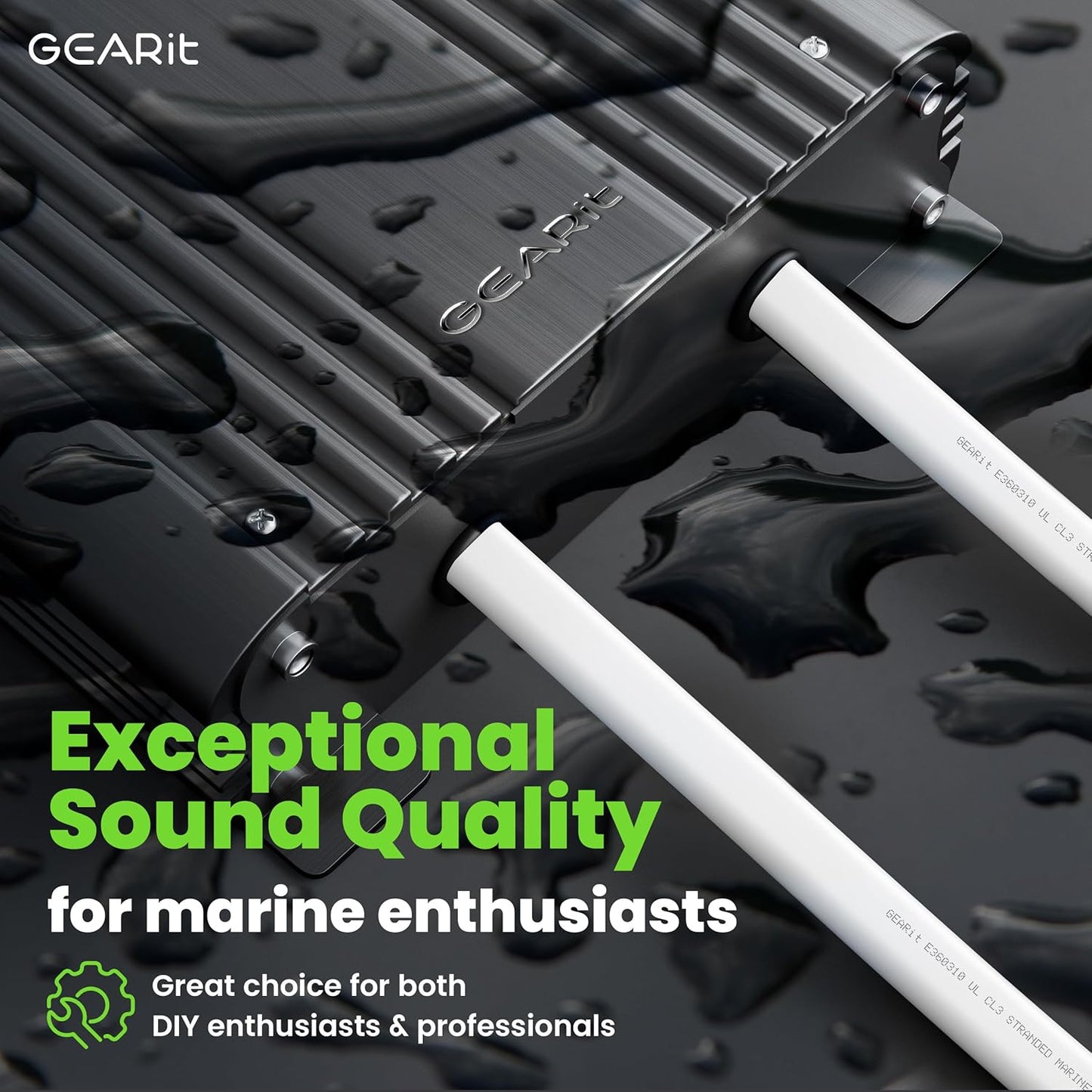 GEARit 10 Gauge Marine Wire, 10/2 AWG (50ft) Marine Grade Tinned Copper Oxygen Free, Duplex 2-Conductor Insulated Red & Black Electrical Cable for Boat, Automotive, RV, Camper, Trailer