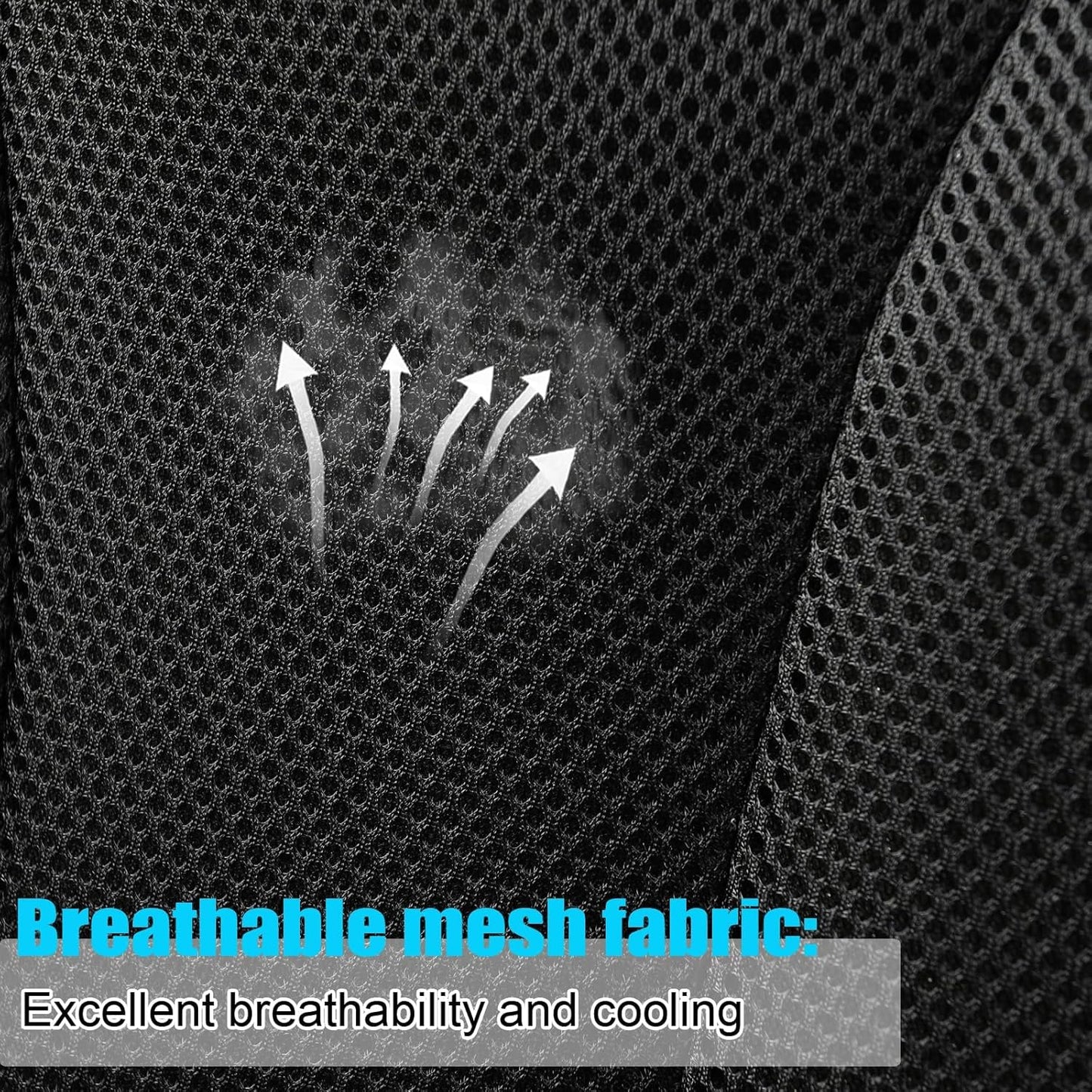 GIANT PANDA Front Car Seat Cover Custom Fit Toyota, 3D Air Mesh Car Seat Covers for Toyota Rav4 Camry Highlander Corolla Prius 2-Pack (Gray)