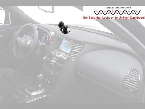 Mini Windshield Suction GPS Mount Compatible with Garmin DriveSmart 5 5LMT EX 50 51 52 53 55 6 60 61 61 65 65 7 70 71 LM LMT LMT-S EX dezl ORT 500 570 580 610 Models (Replace 010-1198300)