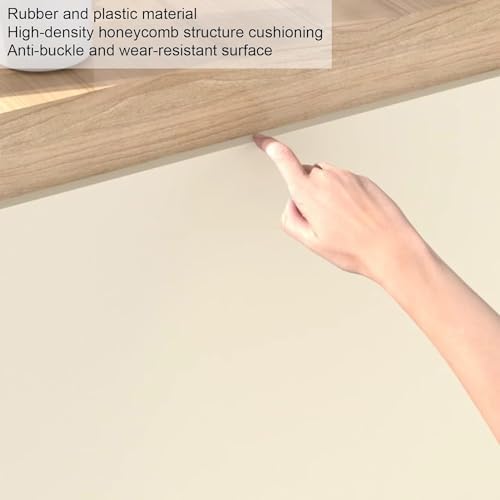 Heavy-Duty Garage Wall Protectors - Self-Adhesive Rubber Foam Shields for Gym & Studio, Grey Wall Guards (39.3x39.3in / 100x100cm)