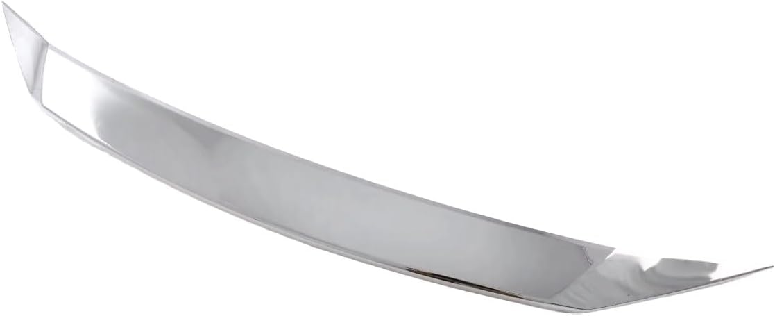 Front Hood Air Deflector，Car Bonnet Molding Cover Trim Fit for Mazda CX-50 and CX50 Hybrid 2023 2024 2025，Exterior Accessory（ABS,Glossy Chrome）