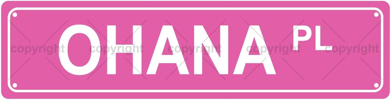 OHANA PL Space Metal Tin Street Sign Bar Cafe Garage Cave Home Room Wall Bathroom Farmhouse Garden Porch Patio Decor, 16 x 4 Inch