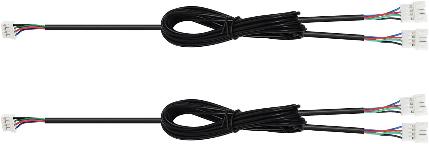 Acrylic car interior light 2-in-1 extension cable 2 Pcs