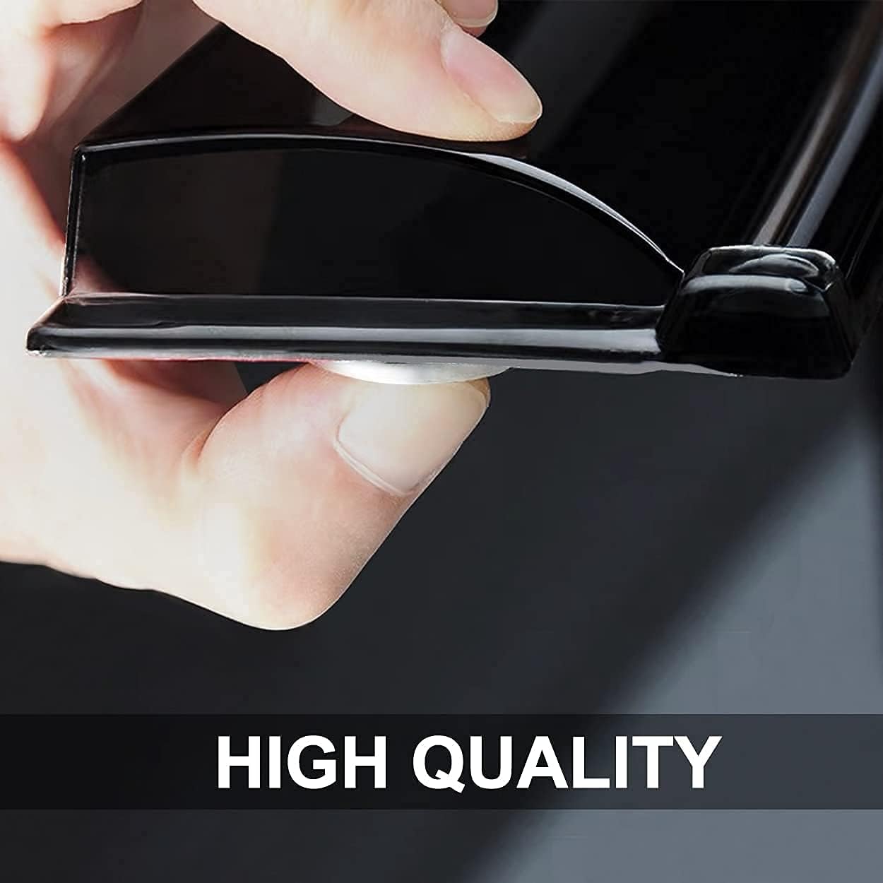 Original Side Window Deflector Visor Rain Guard fit for 2007-2017 Jeep Patriot,Outside Mount Tape-on Shatterproof Dark Smoke,4pcs Window Shades 94359