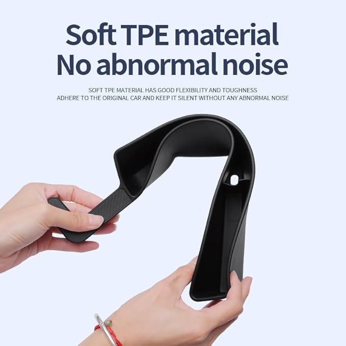 Car Seat Gap Filler, Seat Gap Organizer with Phone Holder, Car Seat Accessories, Car Organizer Fit SUV Truck-2PCS Beige