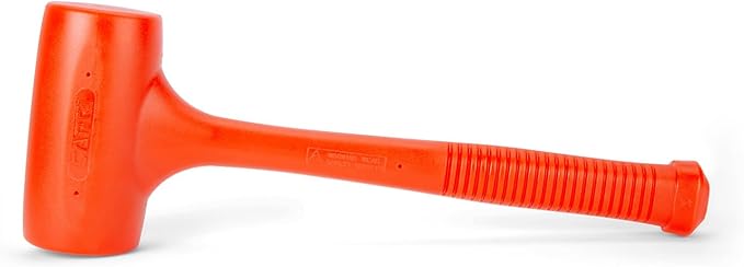Capri Tools 10099 C099 Deadblow Hammer Orange PU, 4 lb.
