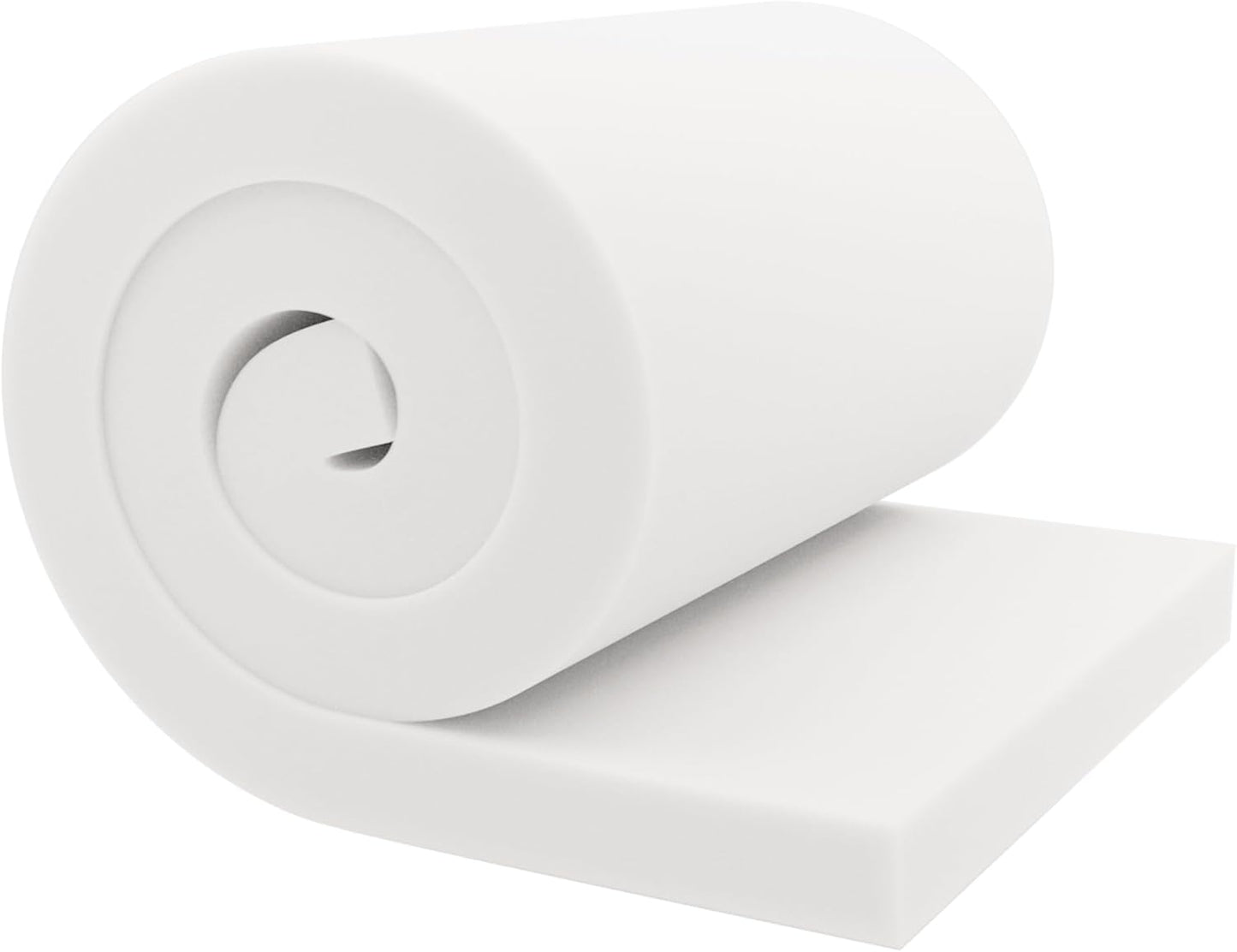 GoTo Foam 2" Height x 24" Width x 72" Length 43ILD (Firm) Upholstery Cushion Made in USA