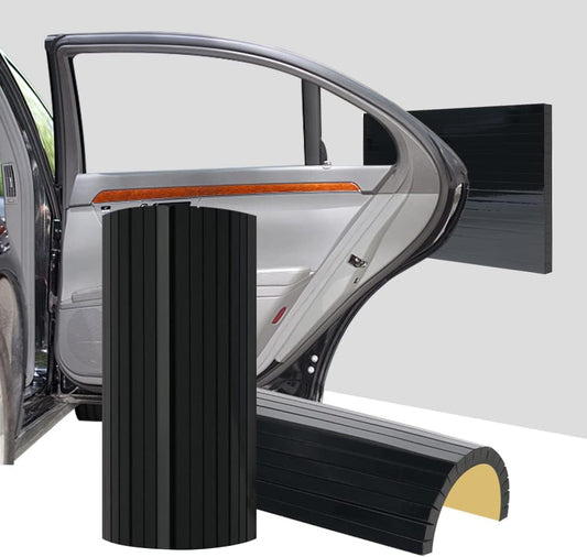 GUEQUITLEX Garage Wall Guards Foam Car Door Protector Wall Bumper Guard for Parking Garages - Garage Wall Guards -Wall Edge Protector Protect Your Car - Wall Corner Edge Bumpers (2 Pack, Column)