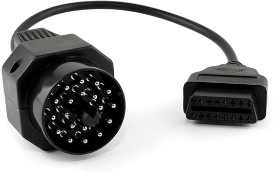 ANCEL Obd2 Female to 20 Pin Extension Convert Adapter OBD1 to OBD II Cable for 20 Pin E31 E32 E34 E36 E39 E38 E53 X 5 Z3