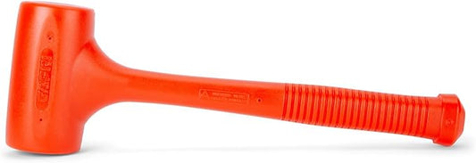 Capri Tools 10098 C098 Dead Blow Hammer Orange Pu, 3 lb