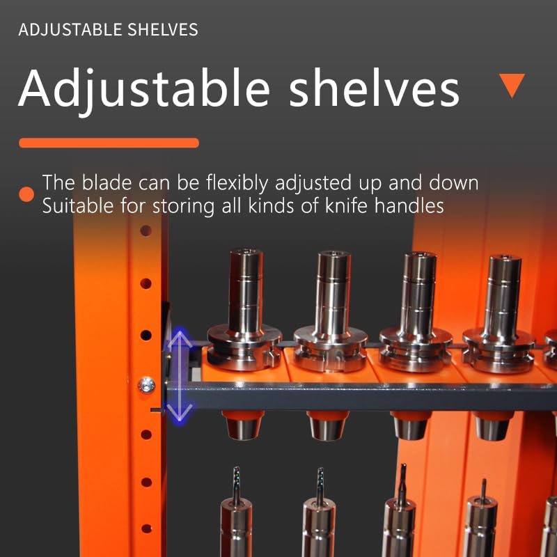 BT50 Vertical Drawer Cabinet, Multi-Purpose CNC Tool Storage Cabinet, CNC Tool Storage System for Warehouse Workshop Use