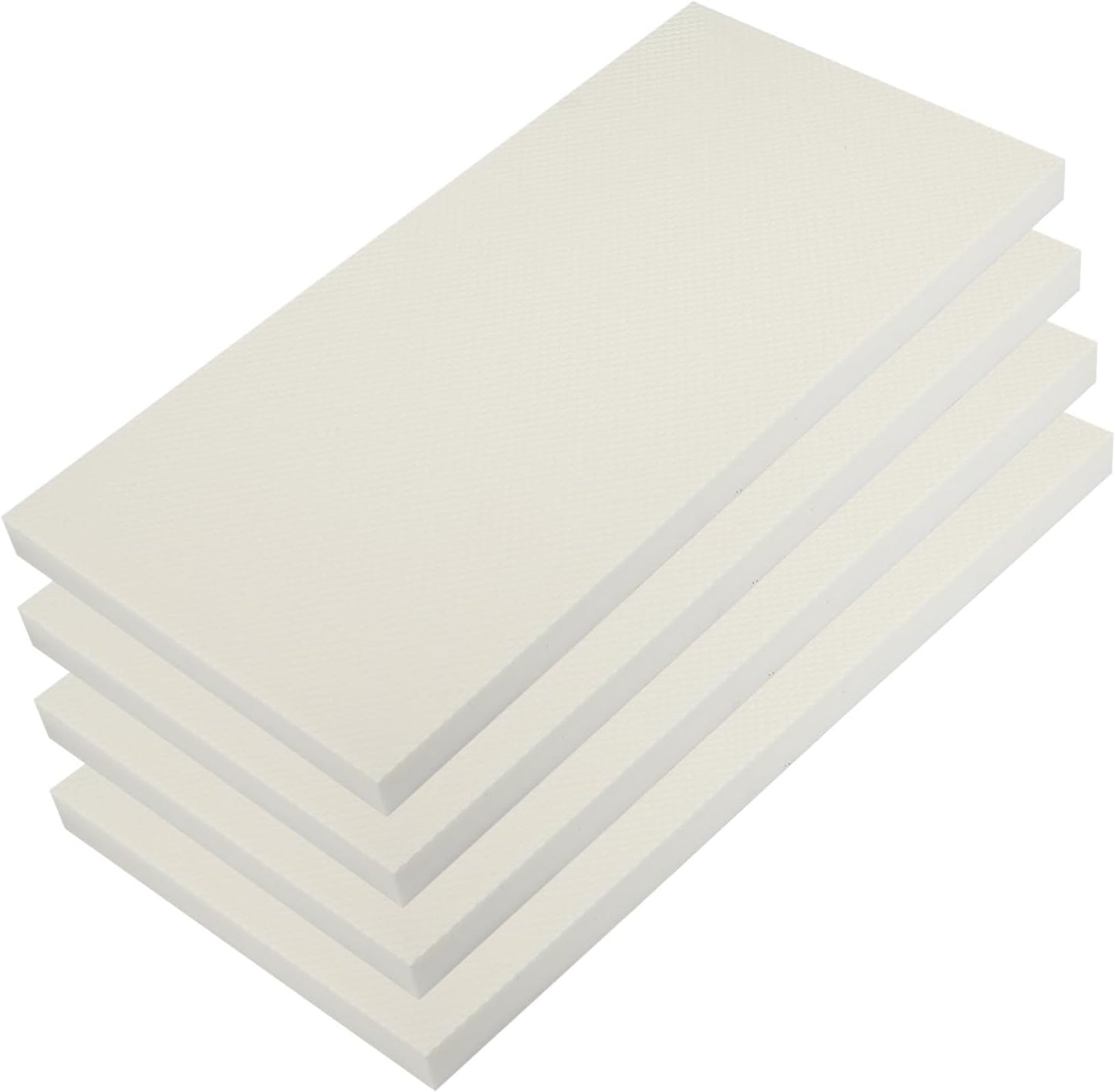 400x200x20mm 4pcs Car Garage Wall Guard Door Bumper Protector Anti Collision Water Resistance White Auto Replacement Parts