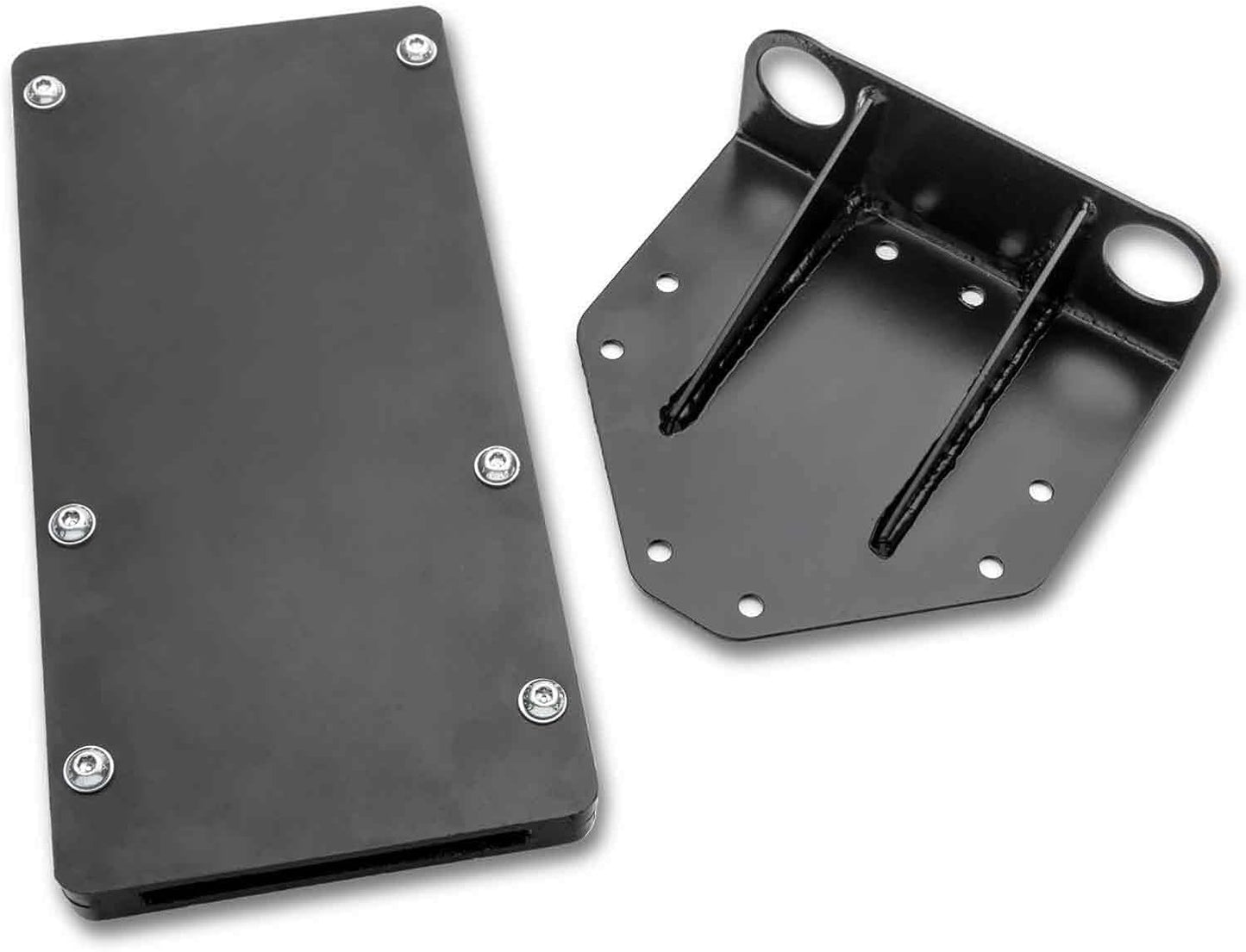 SuperATV Chainsaw Mount for Polaris Ranger and Polaris General (All Years and Models) | Includes Latch & Go Tie Downs for Easy Install | Made from Heavy-Duty UHMW | UV-Resistant Powder Coating