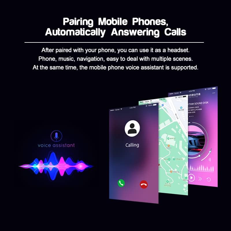 MIMIRACLE V4 Plus Motorcycle Helmet Bluetooth Intercom Headset, Up to 4 Riders 1500M IP65 Waterproof Motorbike Communication System for Skiing/ATV/Off Road -1 Pack