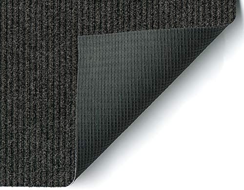 KOECKRITZ Heavy Duty Durable All Weather Indoor/Outdoor Non Slip Entrance Mat Rugs and Runners for Office Business Building Home Garage Front Door (5' x 8', Charcoal)