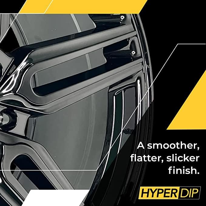 DipYourCar.com HyperDip Paint - Can of Sprayable Automotive Dip Coat - Removable Peelable Paint Protection for Cars - Piano Black Gloss Coat Spray