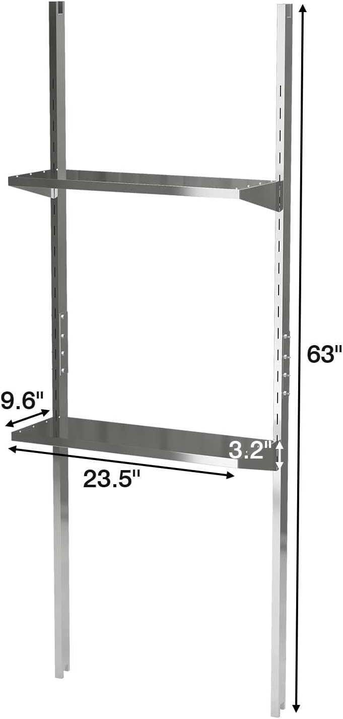 Patiowell 10 x 10 FT Metal Outdoor Storage Shed with Detachable Storage Shelves, Large Steel Utility Tool Shed Storage House with Lockable Door, Garden Tool Shed for Backyard Garden Patio Lawn,Brown