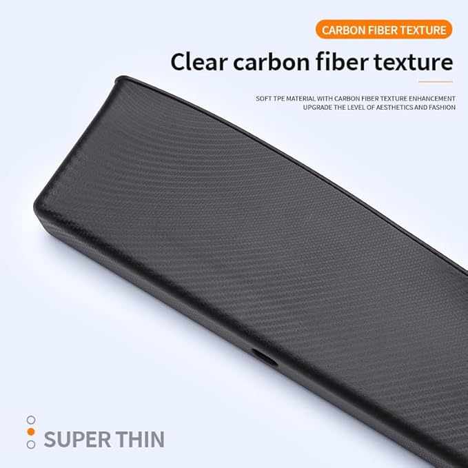 Car Seat Gap Filler, Seat Gap Organizer with Phone Holder, Car Seat Accessories, Car Organizer Fit Car SUV Truck-2PCS Black