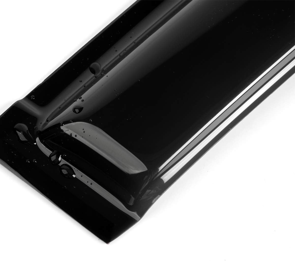 4pcs Original Shatterproof Side Window Wind Deflector Tape on Sun Rain Guards Vent Window Visors for 02-10 Explorer Mercury Mountaineer 03-05 Lincoln Aviator 4 Door (Expect Sprot /2 Door) 94819