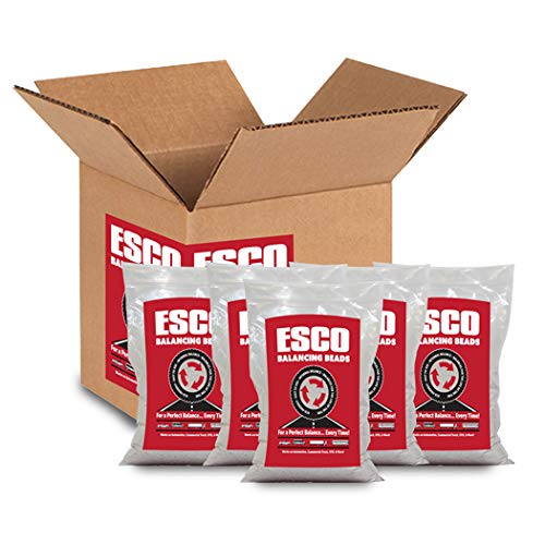 Esco 20465C Truck Tire Balancing Beads, 16 oz, Case of 24 Bags