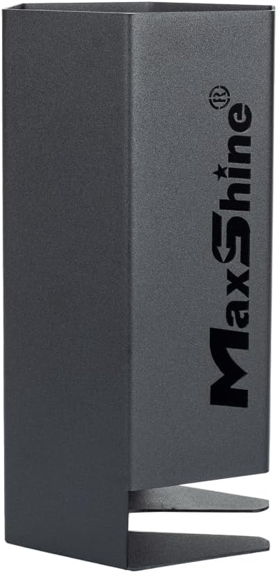 Maxshine 3" Universal Foam Pads Mini Holder – Wall-Mounted Organizer for 6+ Polishing Pads – Space-Saving, Durable & Anti-Corrosive Storage for Garage & Mobile Car Detailing