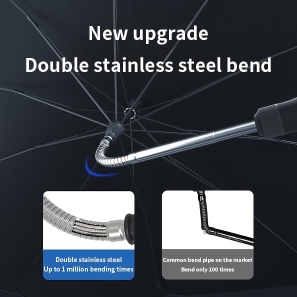 helloleiboo [2025 Upgrade] Car Windshield Sun Shade for Tesla Cybertruck-Foldable Windshield Sun Shade 64 * 58-Reflects UV Automotive Interior Sun Protection Easy to Use/Store