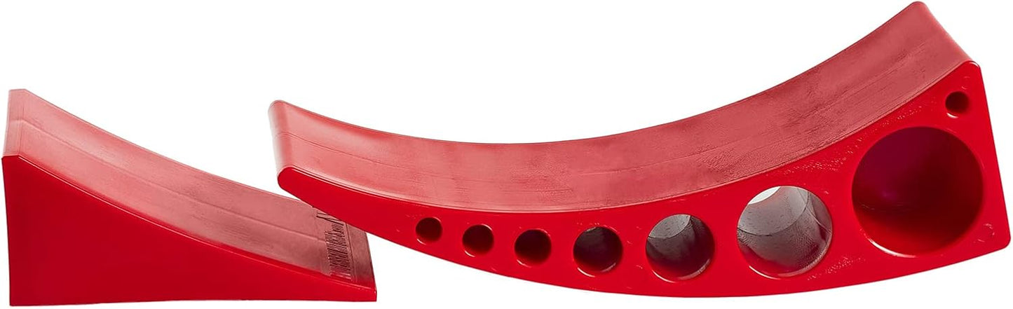 ANDERSEN HITCHES | 3604 RV and Trailer Accessories | 2-Pack Camper Leveler Blocks w/Rubber mats | Camper Leveling System | Outdoor Camping Levels