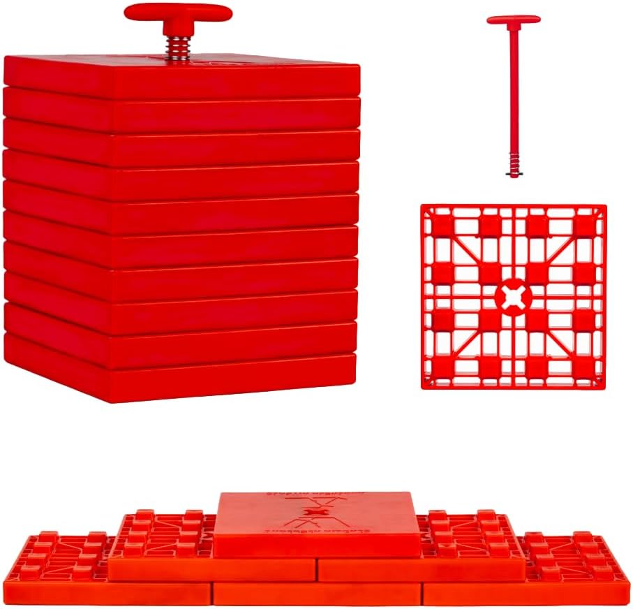 Andersen Hitches | 3636 | Rated up to 120K | Andersen STAX - Stacking Levelers | Camper Leveler Stacking Blocks | Leveling System for Camper or RV