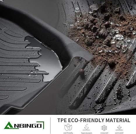 ANBINGO®-Floor Mats for Kia K4 2025 LX LXS EX GT-Line/GT-Line Turbo,Car Mats for Kia K4 All Weather Floor Liner Accessories 2025