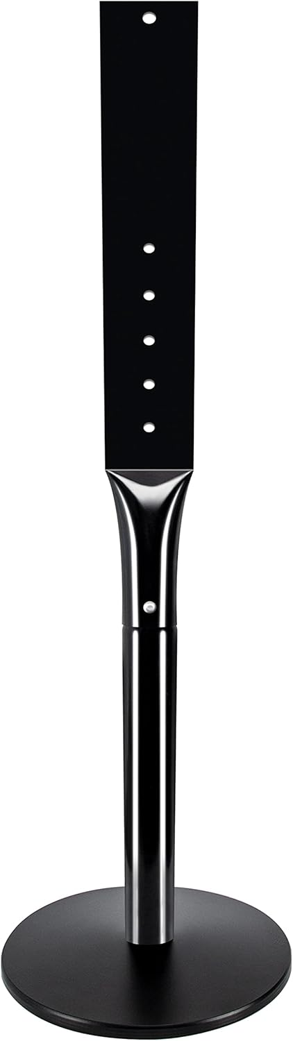 Heavy Duty Parking Sign Base Cast Iron 48" Parking Sign Post, Heavy Duty Cast Iron Sign Holder Base, Movable Sign Stand Suitable for Hanging Warning, Notice, Guiding Sign Display Stand (Black)