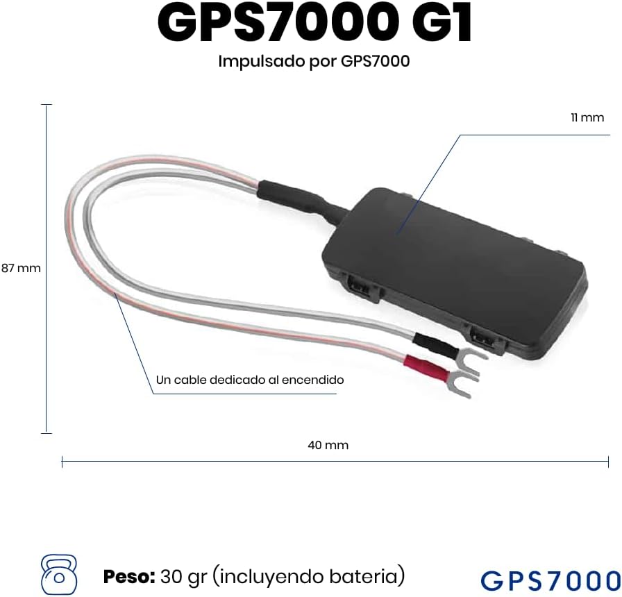 GPS7000-4G Hidden GPS Tracker for Vehicles | 12 Months of Service Included | Easy Self-Installation | After The 12 Months Included in The Service, You can Choose to Subscribe | No Hidden Fees