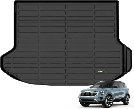 ANBINGO® Cargo Liner for KIA Seltos 2024 2025 2026 TPE All Weather Car Mats Waterproof Non-Slip Mat Full Sets, 2024 2025 2026 Seltos S丨LX丨SX丨X-Line, (Only for U.S.A. and Canada Seltos)
