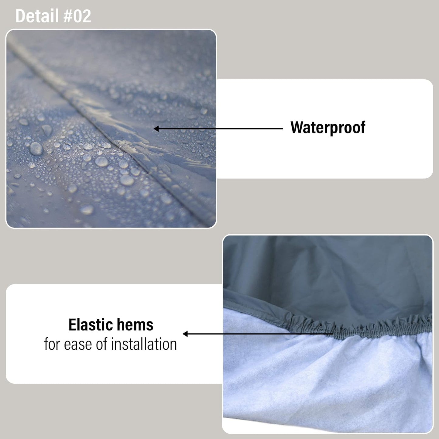 Supreme Full Car Cover – for Pontiac Sunfire 1995-2005 Coupe 2-Door Semi Custom Fit Waterproof Full Coverage All Weather Windproof Dust Proof Indoor Outdoor Automobile