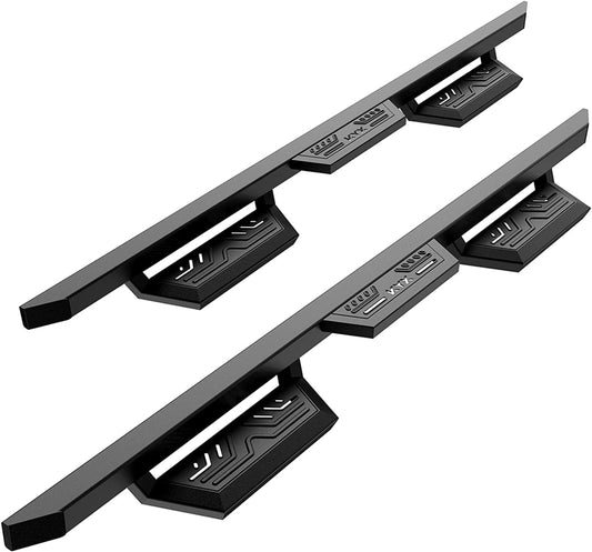 KYX Running Boards Compatible with Ford F250 F350 SuperDuty Crew Cab 1999-2016, A Pair 6 inches Car Door Side Step Rails Truck Boards Side Steps Nerf Bars