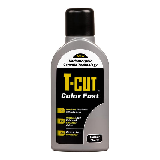 T-Cut Dark Silver Scratch Remover Color Fast Paintwork Restorer Car Polish, 13 Colors Available, 17 Fl Oz