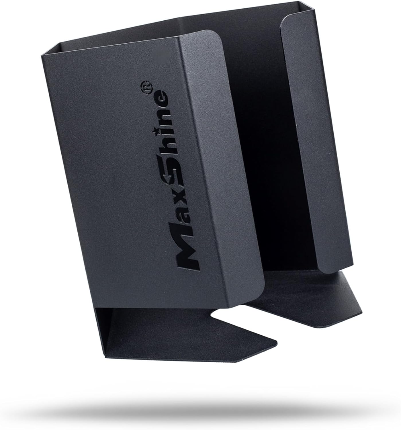 Maxshine 6" Universal Foam Pads Mini Holder – Wall-Mounted Organizer for 6+ Polishing Pads – Durable, Anti-Corrosive Storage for Garage or Mobile Use – Space-Saving Car Care Solution