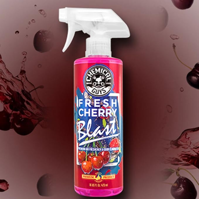 Chemical Guys AIR22816 Air Freshener & Odor Eliminator, Fresh Cherry Blast Premium, 16 fl. oz