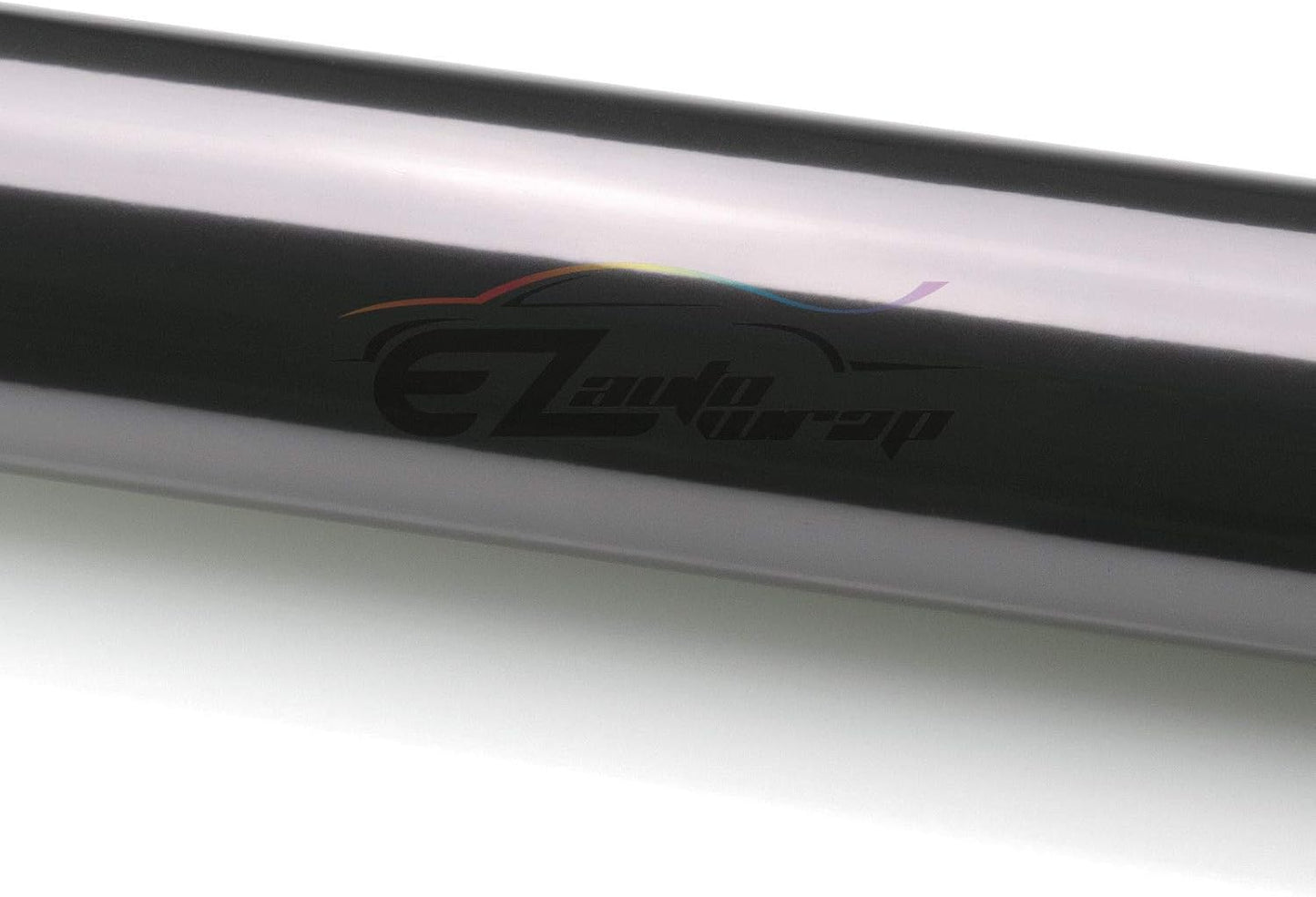 EZAUTO WRAP Free Tool Kit 12"x84" (1FT x 7FT) Glossy Light Black Smoke Headlight Taillight Fog Light Side Marker Vinyl Tint Film Self Adhesive